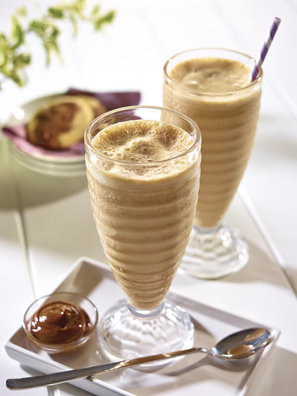 Yogurt and Dulce de Leche Shake