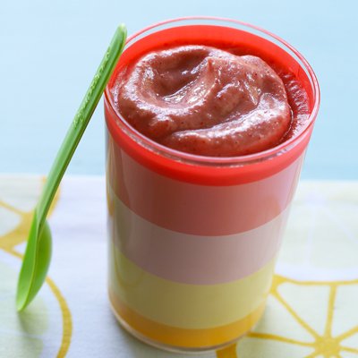 Batido de Fresa y Felicidad