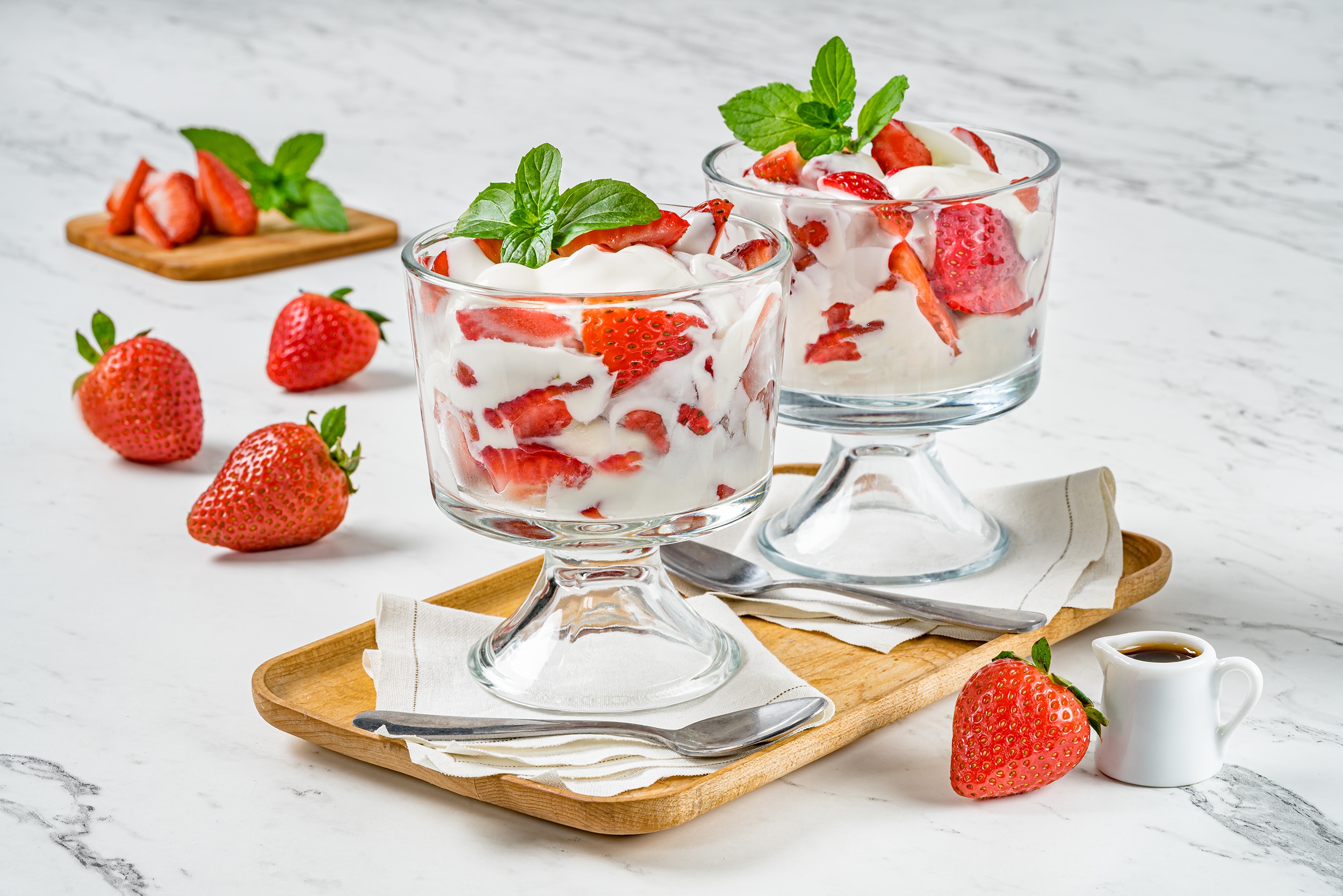 Fresas con Crema
