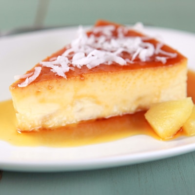Piña Colada Flan
