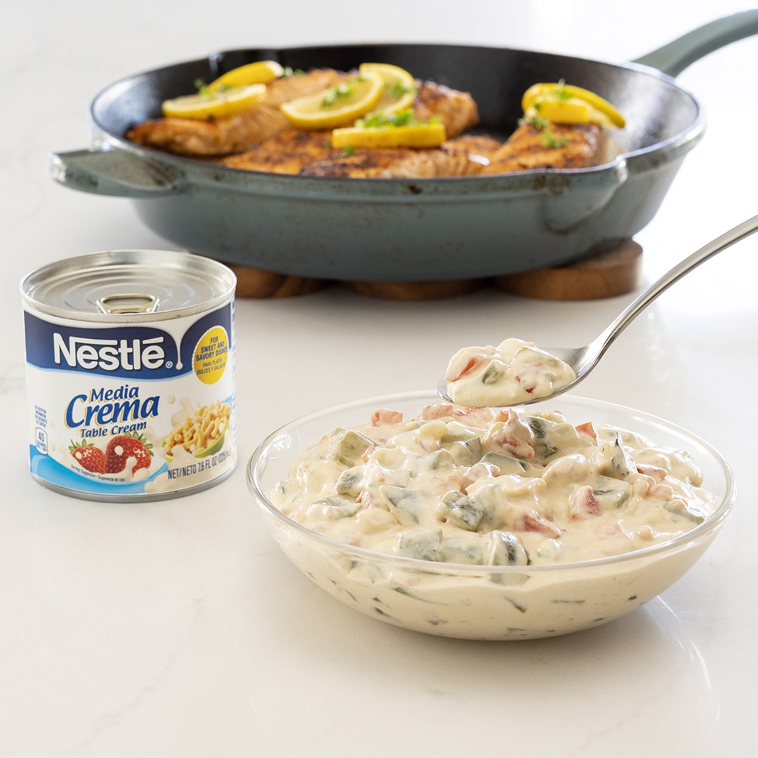 Salsa de Crema de Poblano Asado