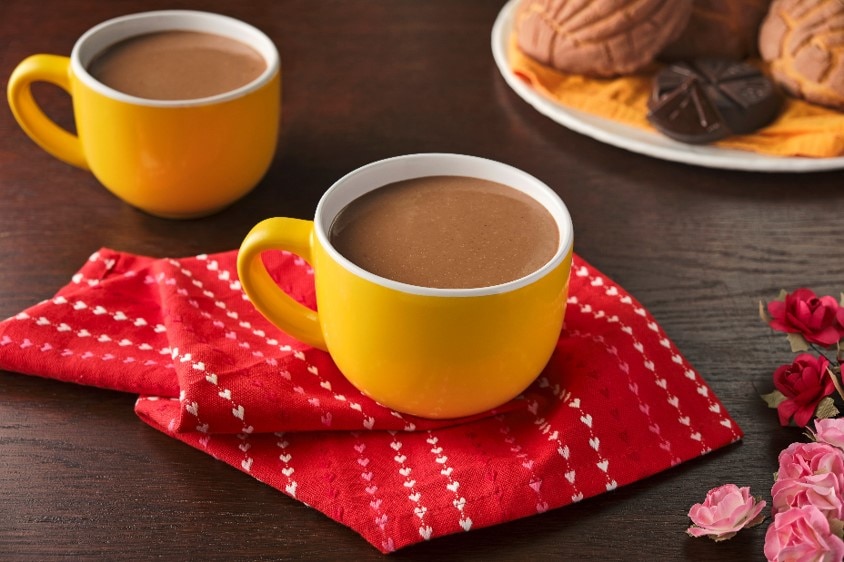 Atole de Pan Dulce de Chocolate