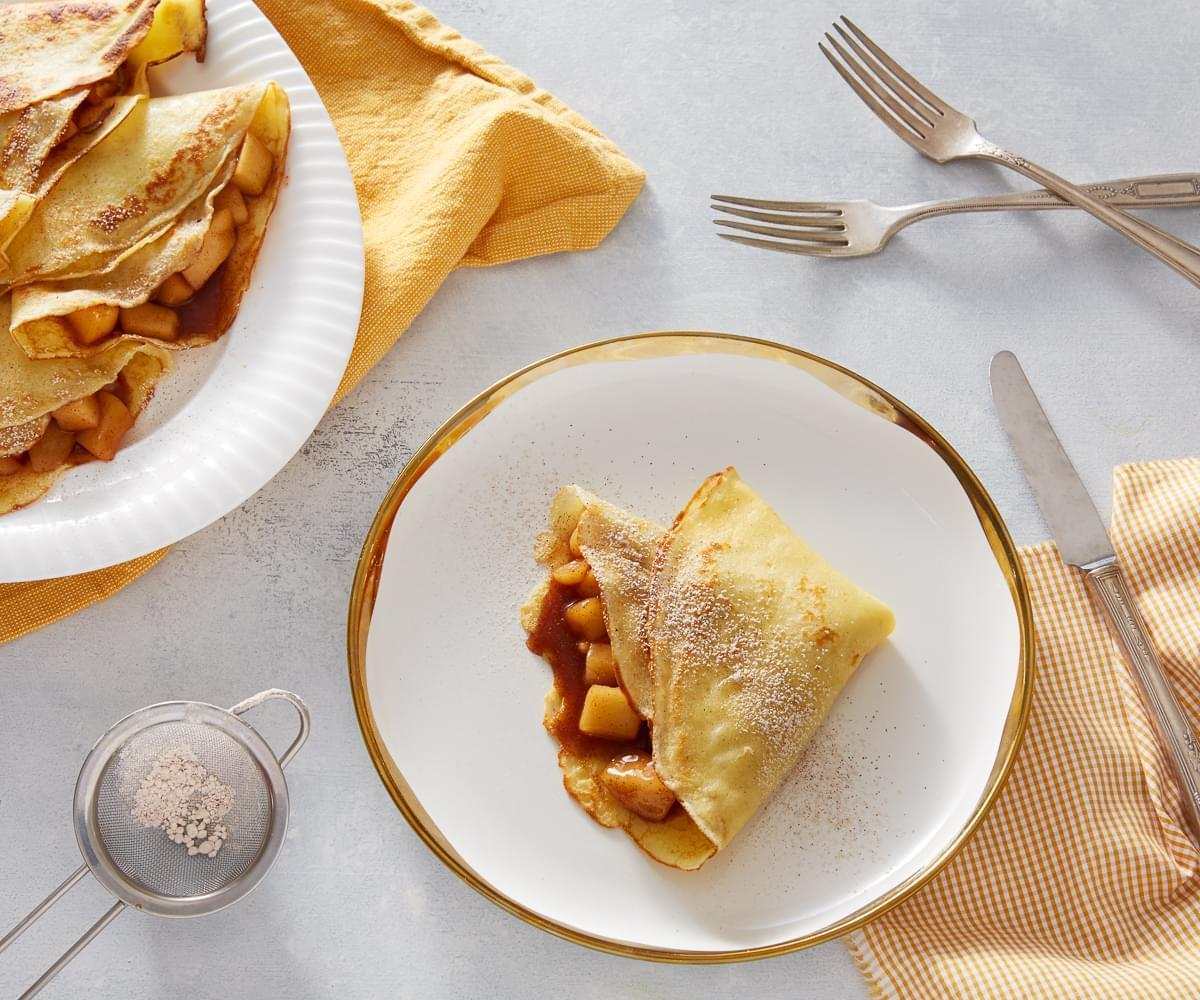 Apple Cinnamon Crêpes