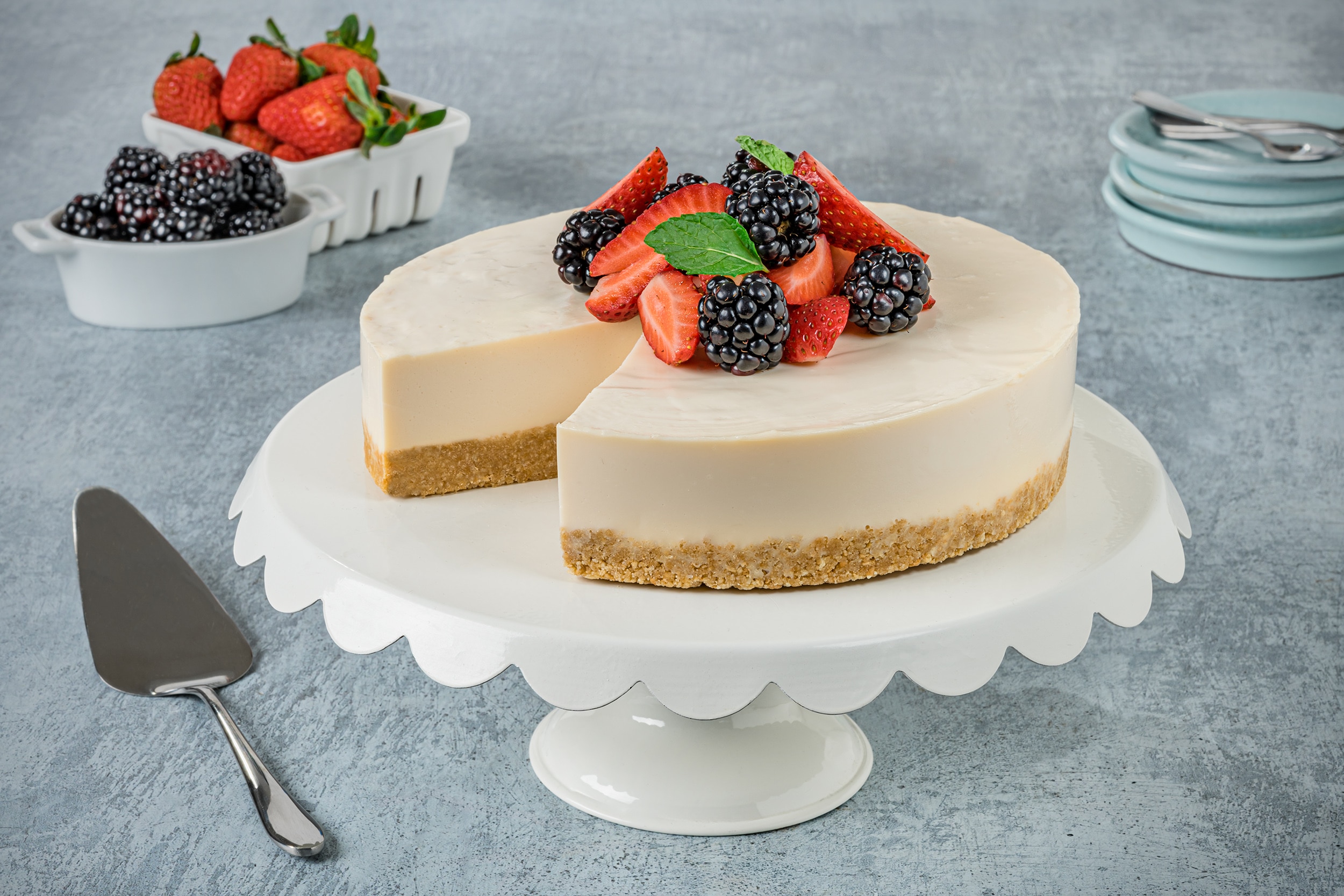 Cheesecake Sin Horno