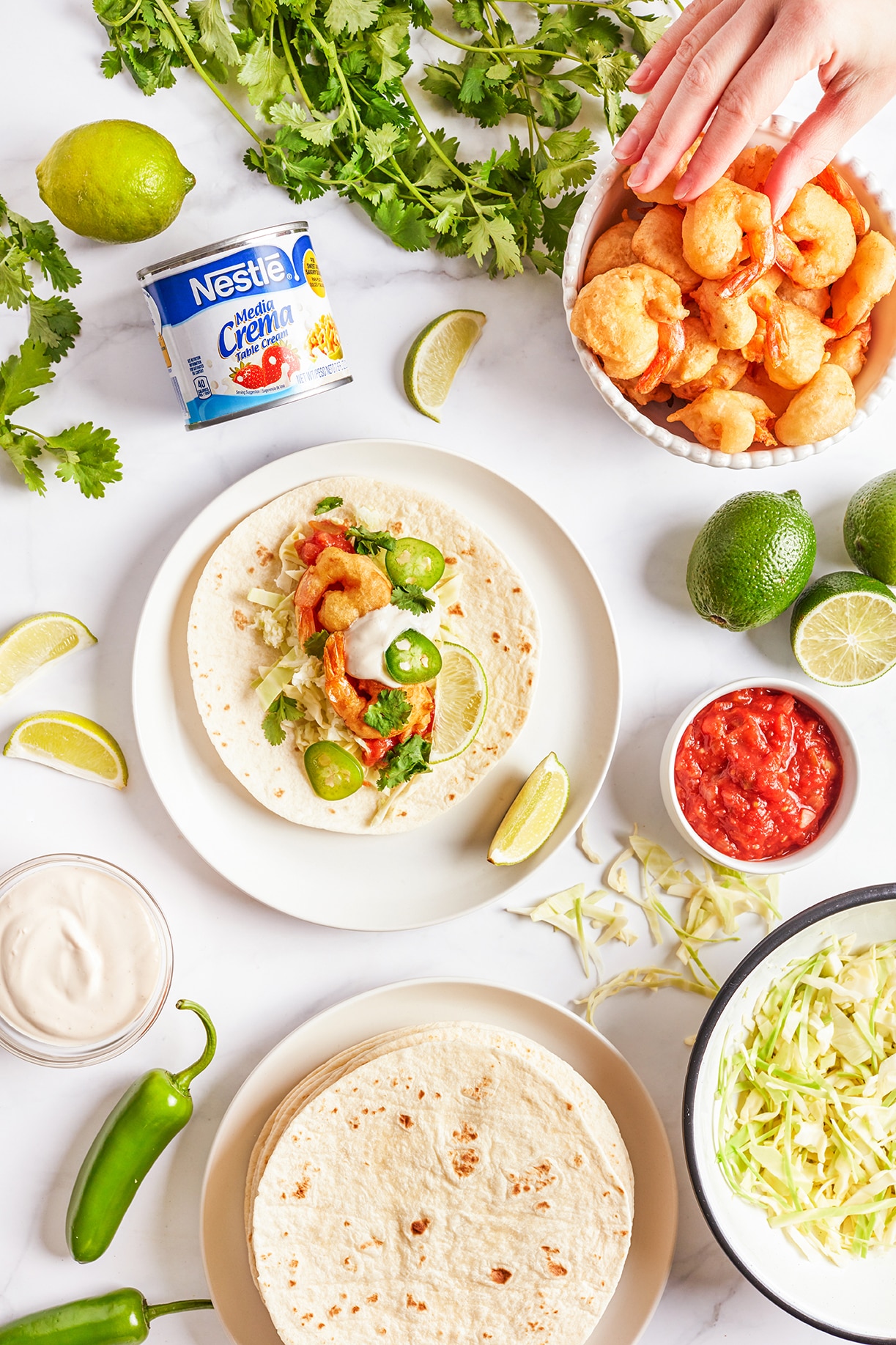 Fried Shrimp Tacos