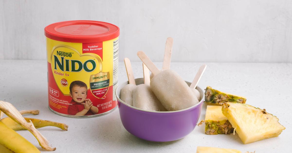 Paletas de Plátano y Piña | GoodNes