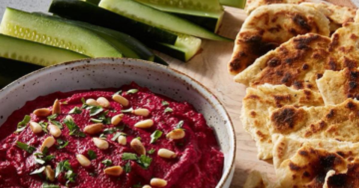 Citrusy Beet and Tahini Dip | GoodNes
