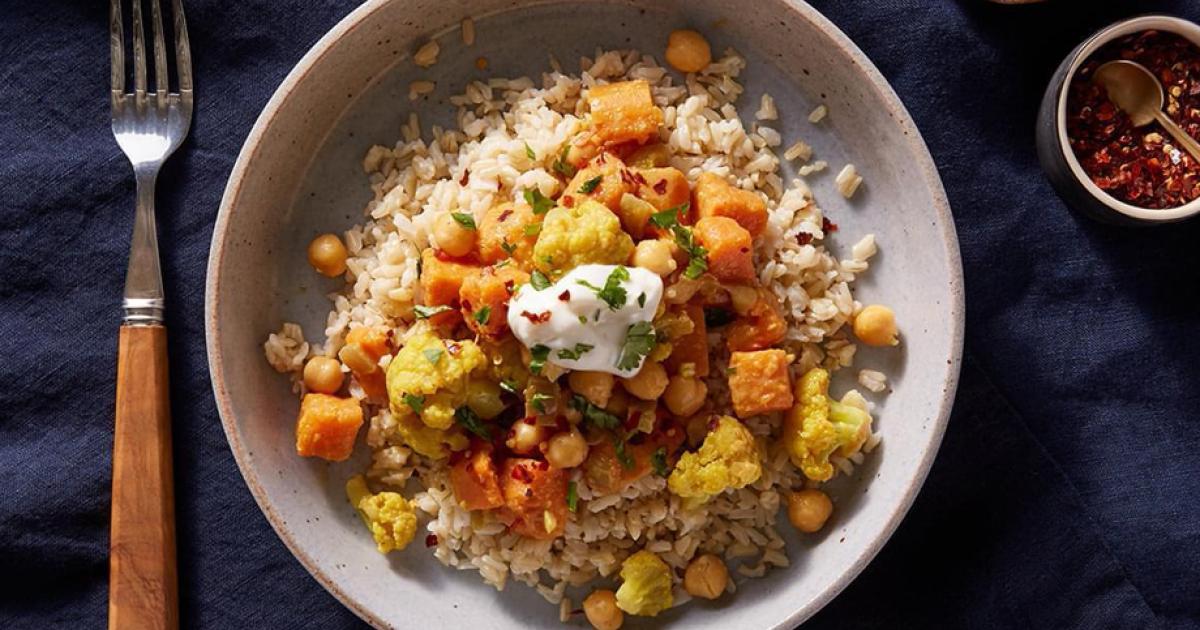 Sweet Potato, Chickpea and Cauliflower Curry | Official MAGGI®