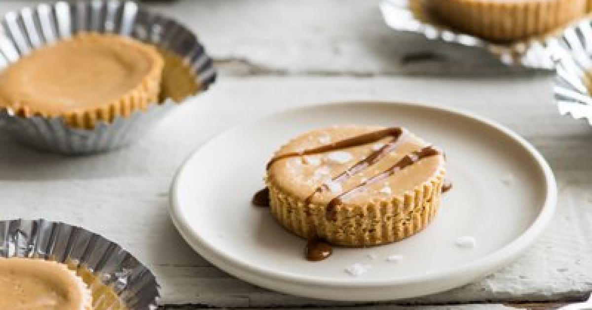 Mini Dulce de Leche Cheesecake Bites with Sea Salt Official LA LECHERA®
