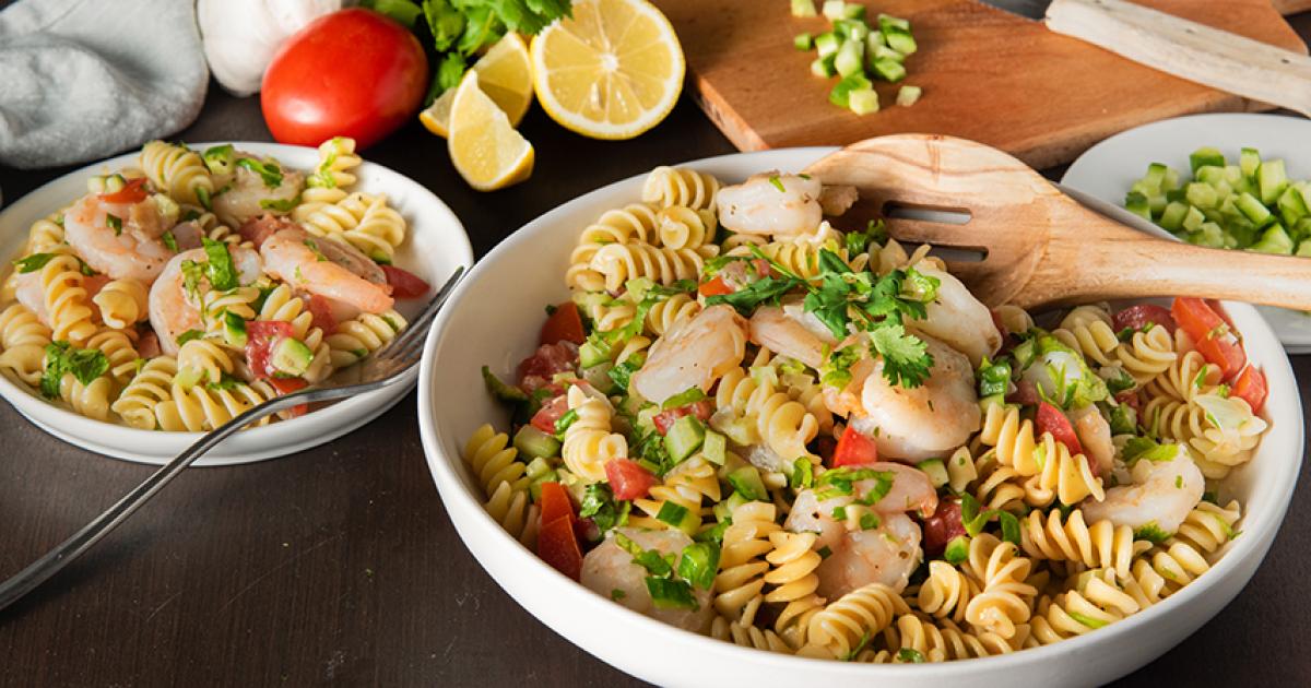 Fresh Shrimp Pasta