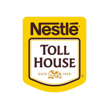 Nestle Toll House Logo with text written as “ESTD 1939" on the logo