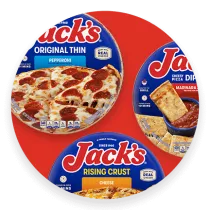Thin Crust Supreme Frozen Pizza | Official JACK'S® PIZZA