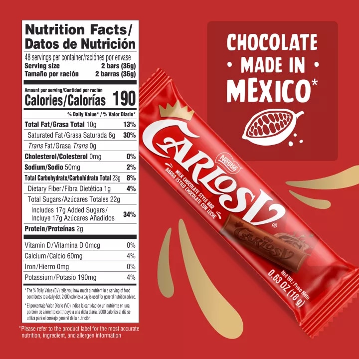 Milk Chocolate Style Bars