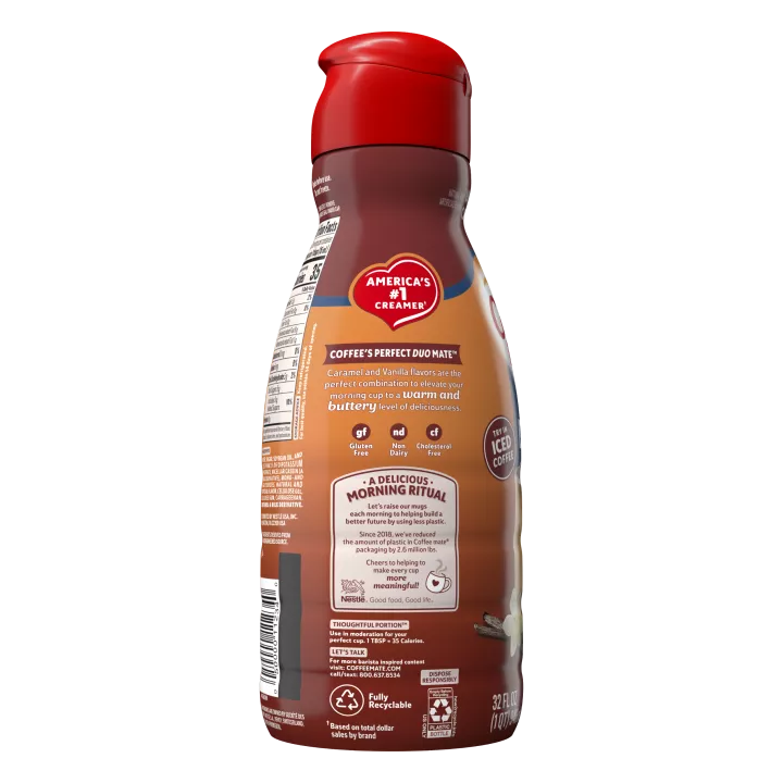 Vanilla Caramel Liquid Coffee Creamer