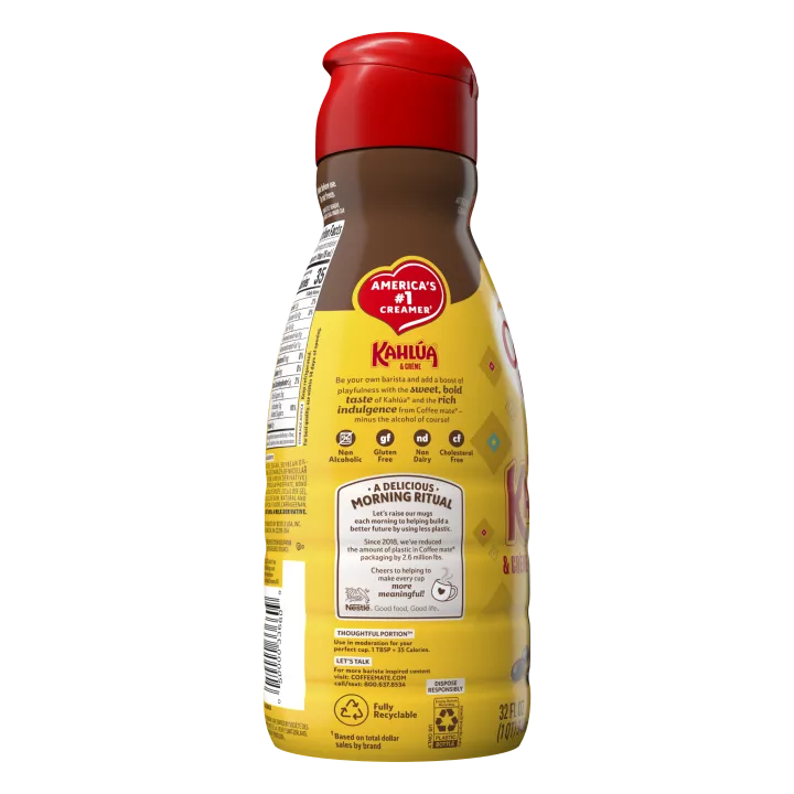 Kahlúa & Crème Liquid Coffee Creamer