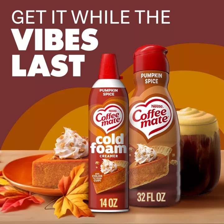 Pumpkin Spice Cold Foam Creamer