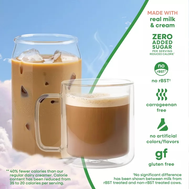 Zero Sugar Cinnamon Coffee Cake Flavored Creamer