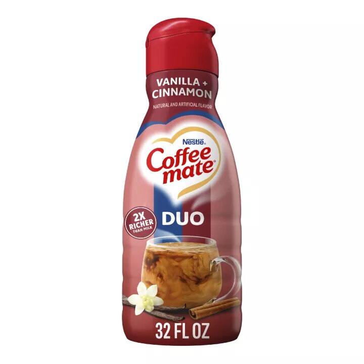 Cinnamon Vanilla Crème Flavored Creamer 32 oz. | Official COFFEE MATE®