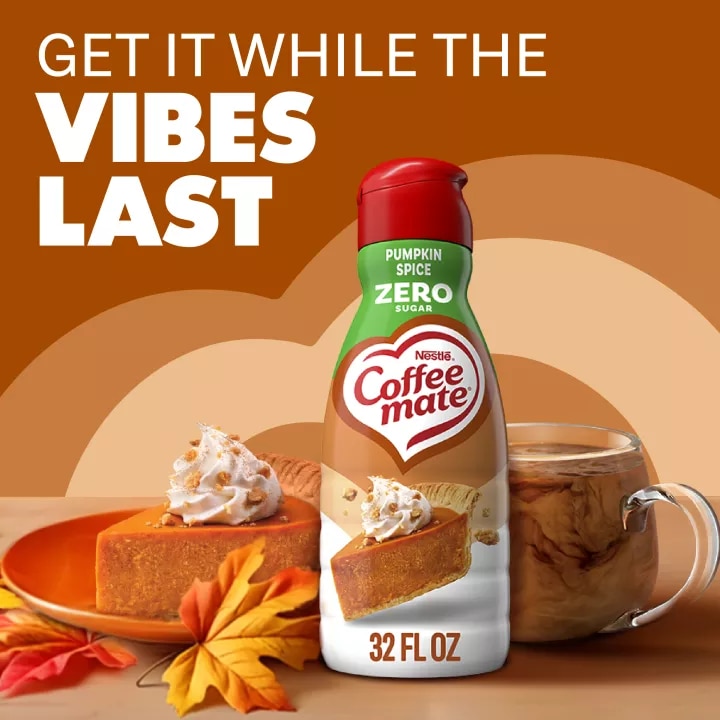 Zero Sugar Pumpkin Spice Non-Dairy Creamer