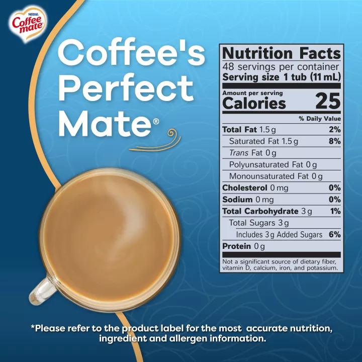 Coffee Mate French Vanilla Single Creamers