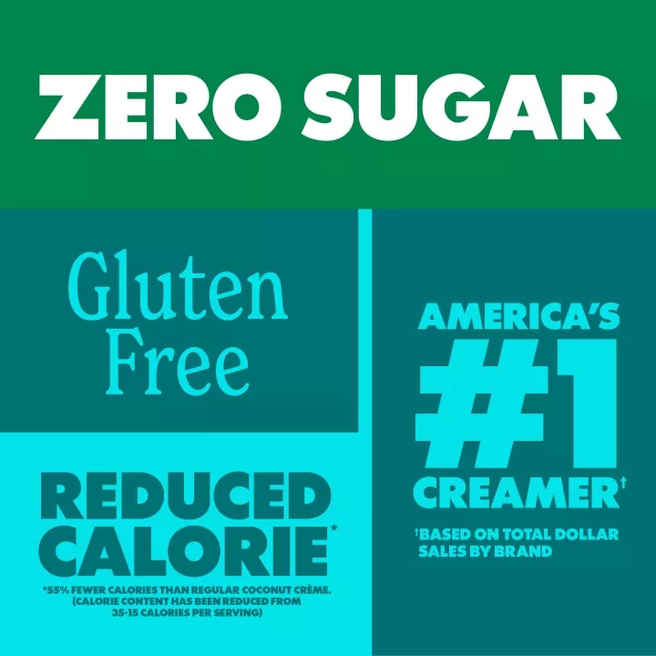 Zero Sugar Coconut Crème Coffee Creamer