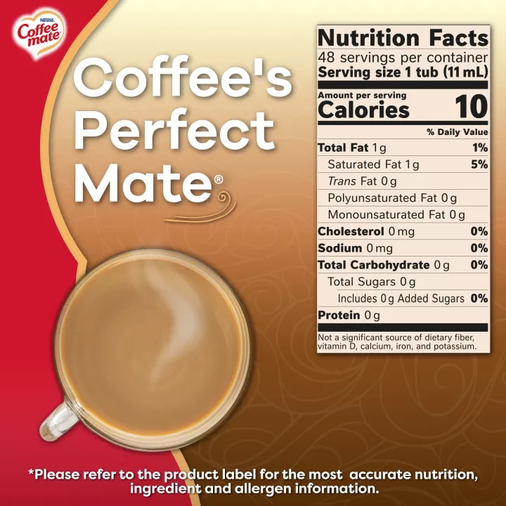 The Original Liquid Coffee Creamer Singles