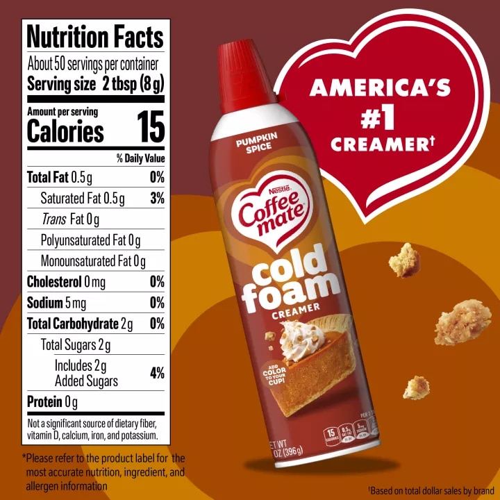 Pumpkin Spice Cold Foam Creamer