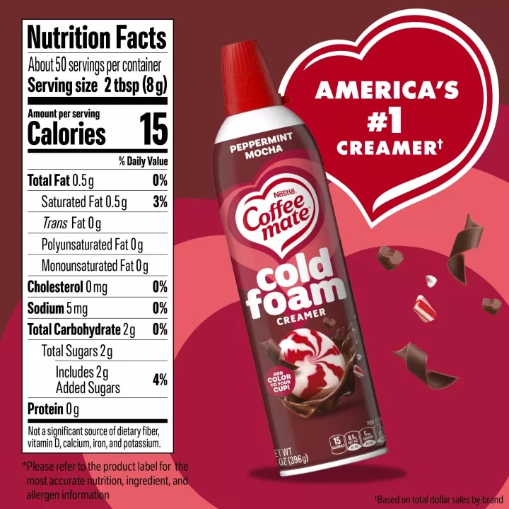 Peppermint Mocha Cold Foam Creamer