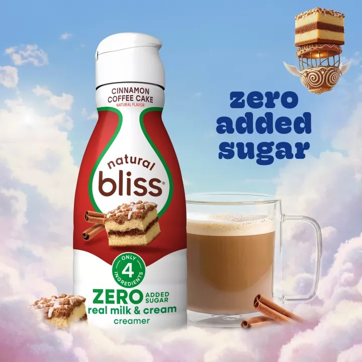 Zero Sugar Cinnamon Coffee Cake Flavored Creamer