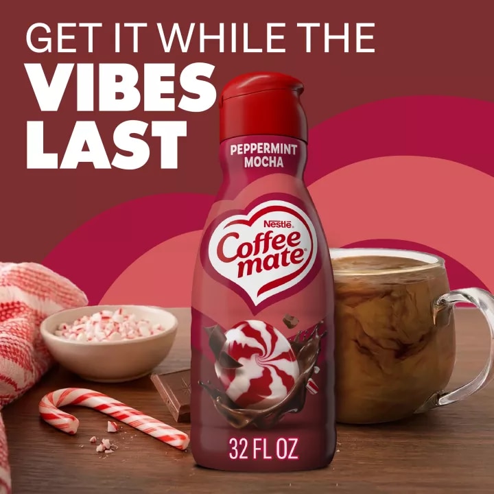 Peppermint Mocha Liquid Coffee Creamer