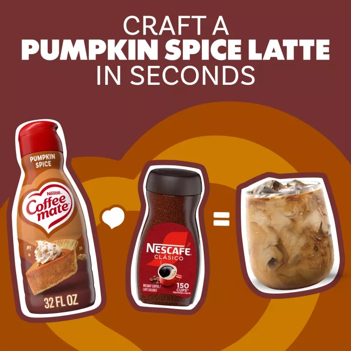 Pumpkin Spice Flavored Coffee Creamer