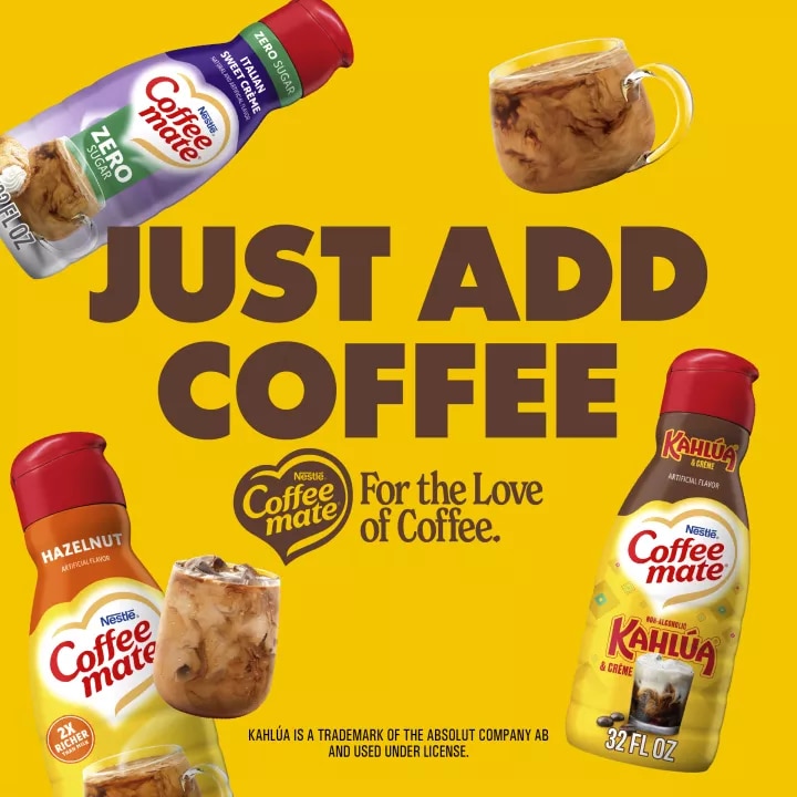 Kahlúa & Crème Liquid Coffee Creamer