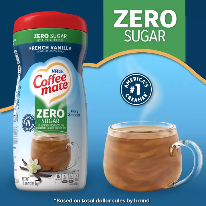 Sugar Free French Vanilla Powder Coffee Creamer