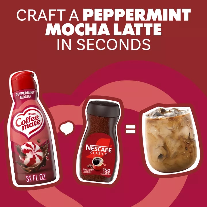 Peppermint Mocha Liquid Coffee Creamer