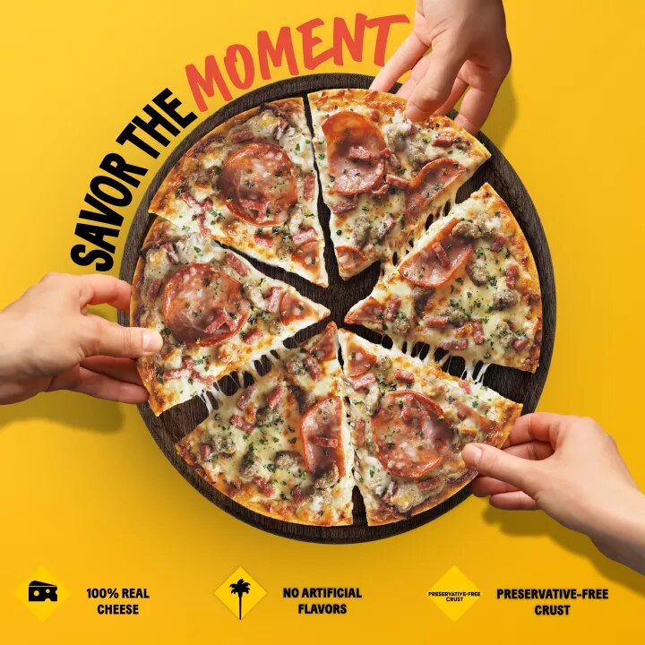 Crispy Thin Crust Sicilian Recipe Frozen Pizza | Official CPK FROZEN