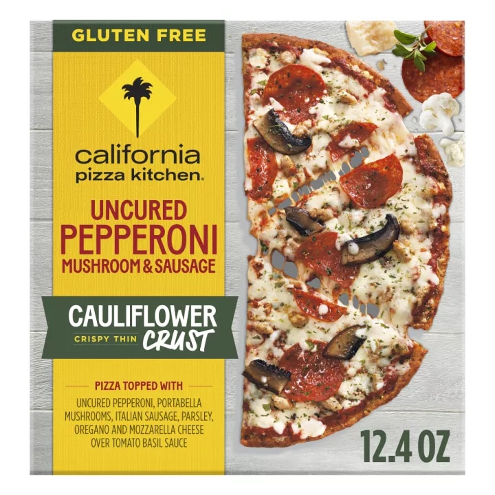 シャンパcp.そんごはんせいねんきcp.フリーザcpです Gluten Free Uncured Pepperoni Mushroom & Sausage Pizza | Official