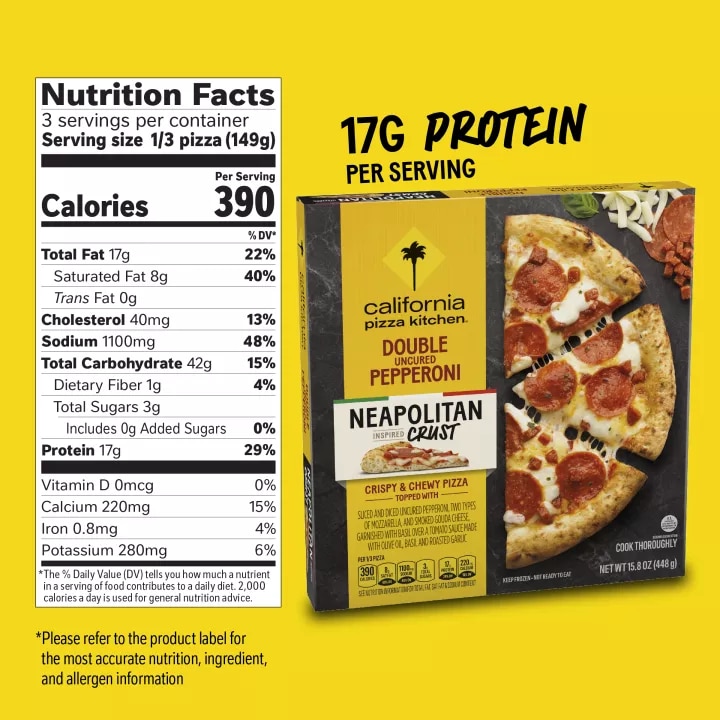 California Pizza Kitchen Neapolitan Double Pepperoni