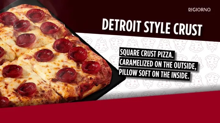 Pepperoni Croissant Crust Pizza
