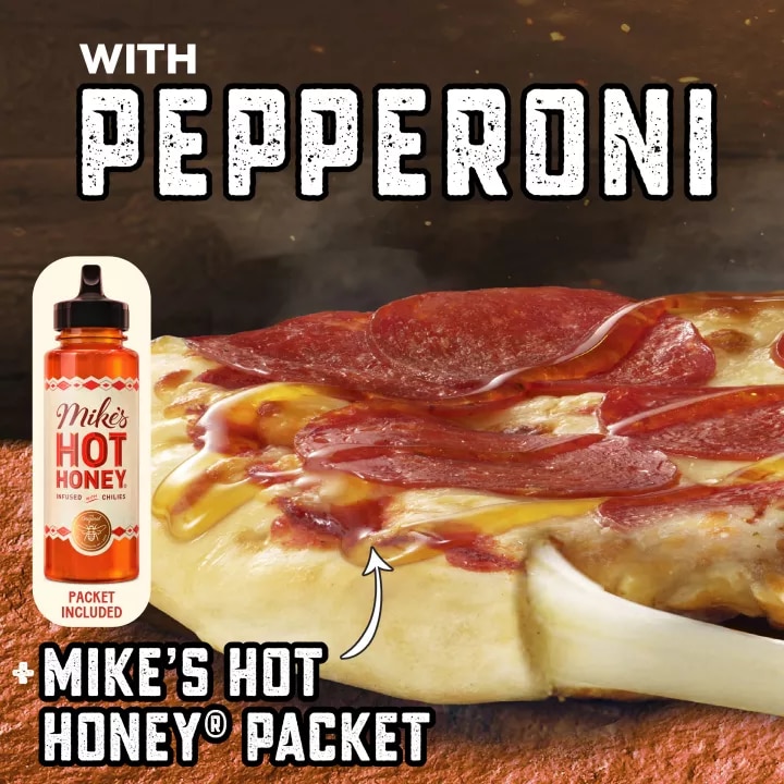 Pepperoni Pizza with Mike's Hot Honey