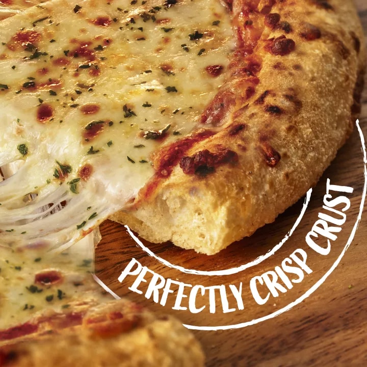 Four Cheese Wood Fired Style Crust Pizza