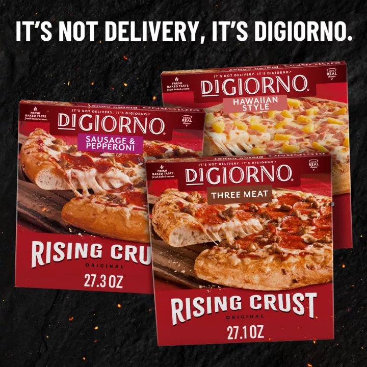 Three Meat Pizza