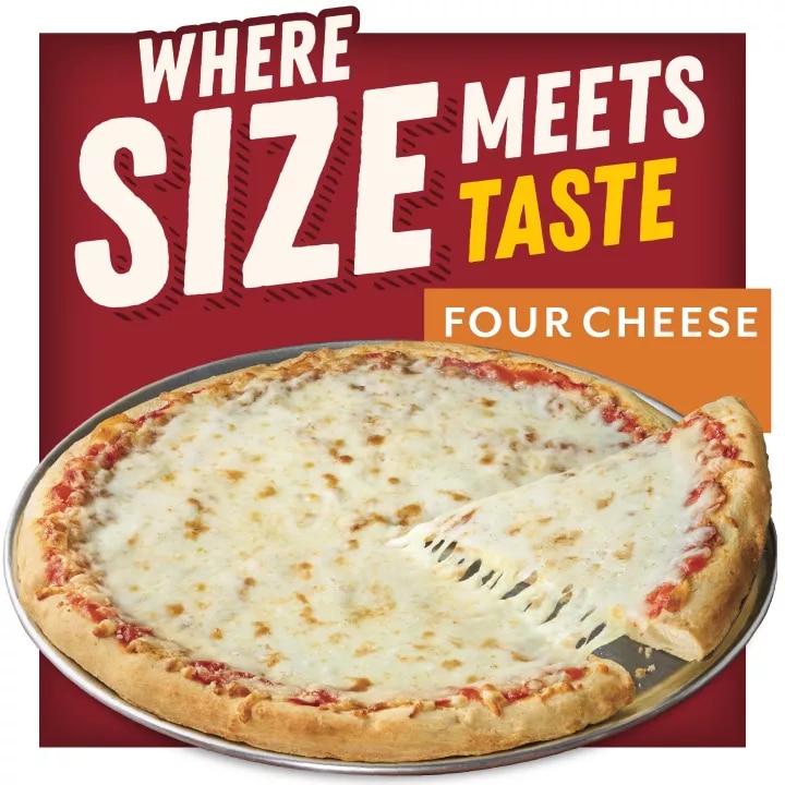 Extra Large Four Cheese Pizza