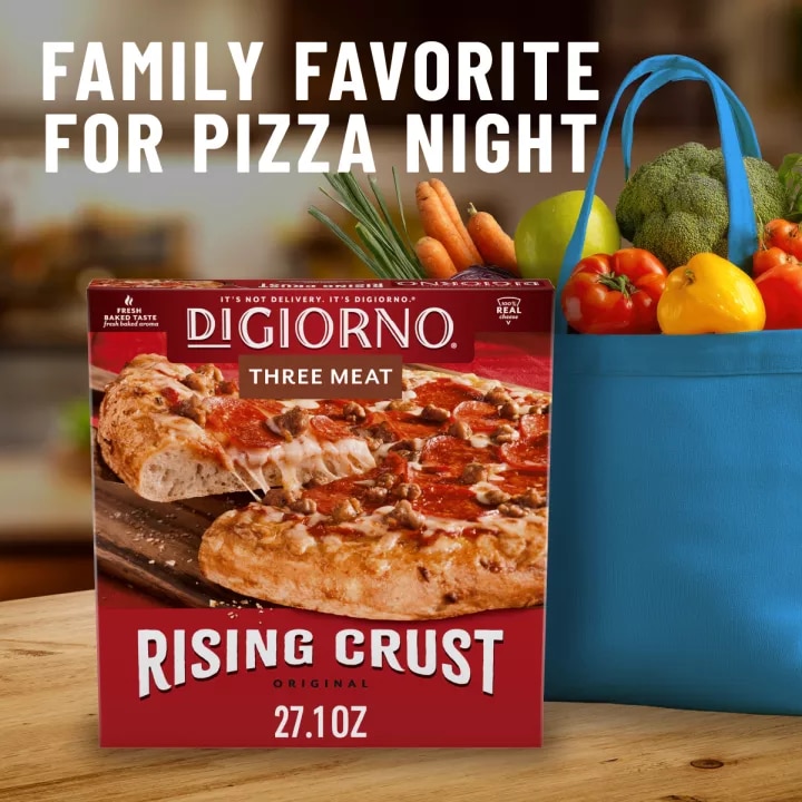 Three Meat Pizza