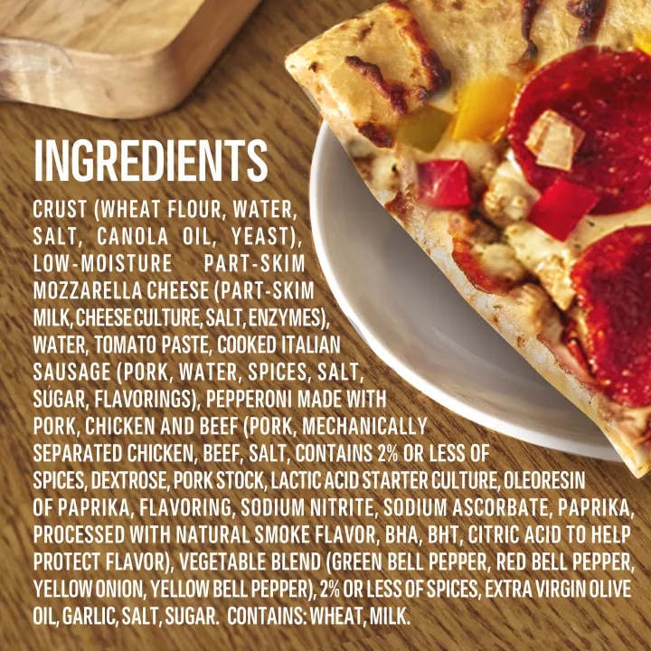 Supreme Speciale Wood Fired Style Crust Pizza