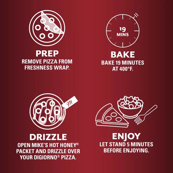 Pepperoni Pizza with Mike's Hot Honey