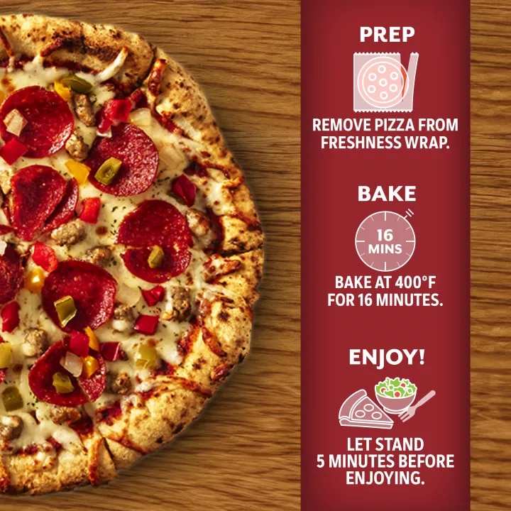 Supreme Speciale Wood Fired Style Crust Pizza