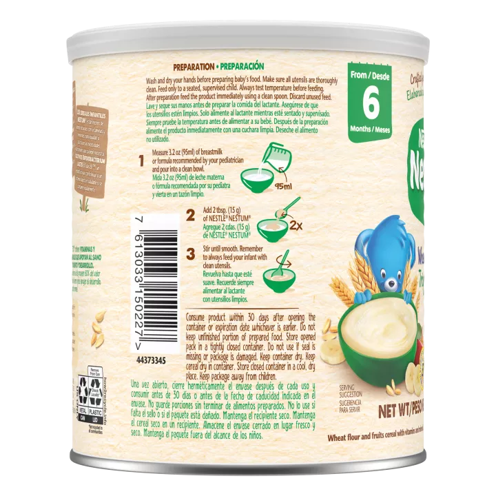 Cereal Trigo y Frutas