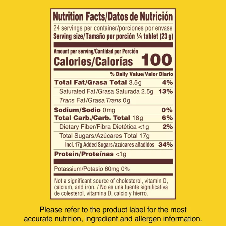 Tablitas de chocolate Mexicano