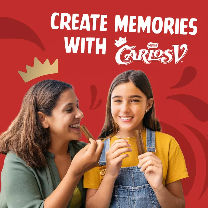 Nestle Carlos V Milk Chocolate Style Bars 96 Count Box, 60.9oz