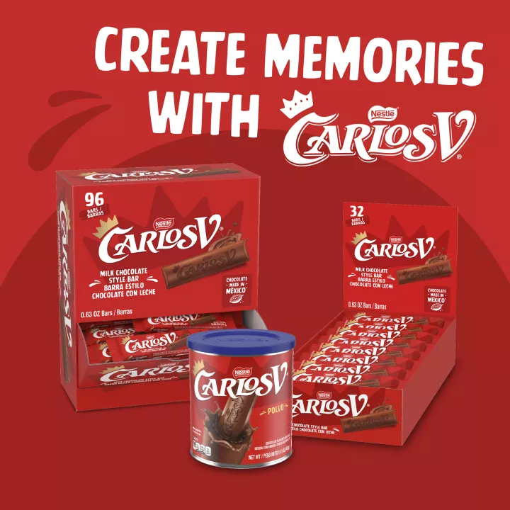 Nestle Carlos V Powder Chocolate Flavored Drink Mix 14.1oz